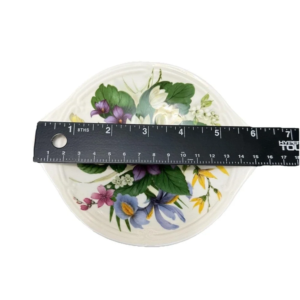 Royal Stafford Floral‎ Bone China Dish Trinket Plate England Victoria's Secret